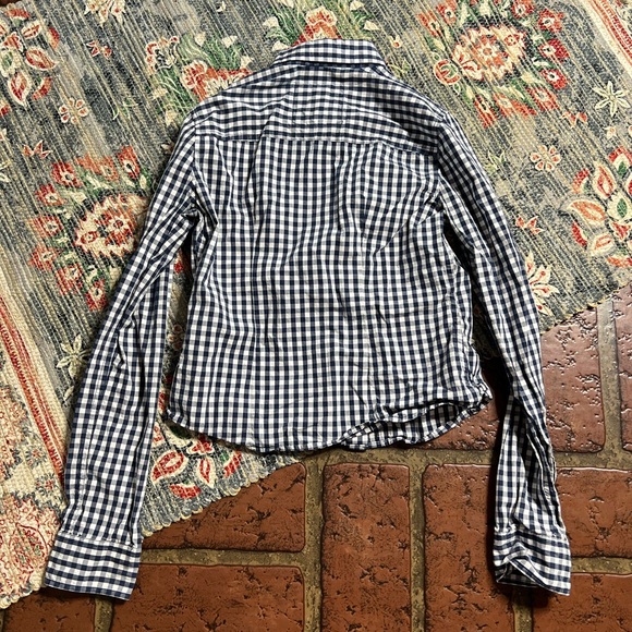 Abercrombie kids plaid button down shirt - Picture 3 of 4